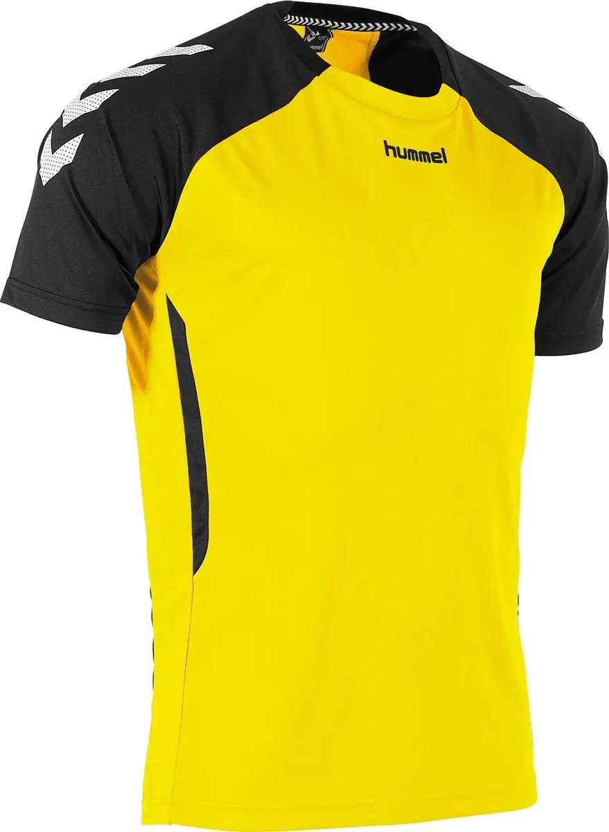 Hummel Authentic Tee Sportshirt - Maat 116 - Geel