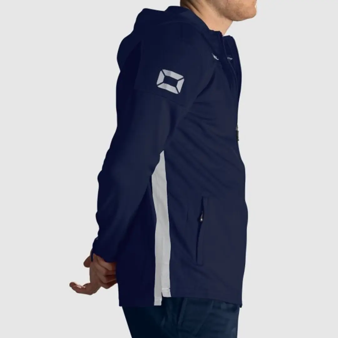 Stanno Pride Full Zip Hooded XXL - Navy/Wit