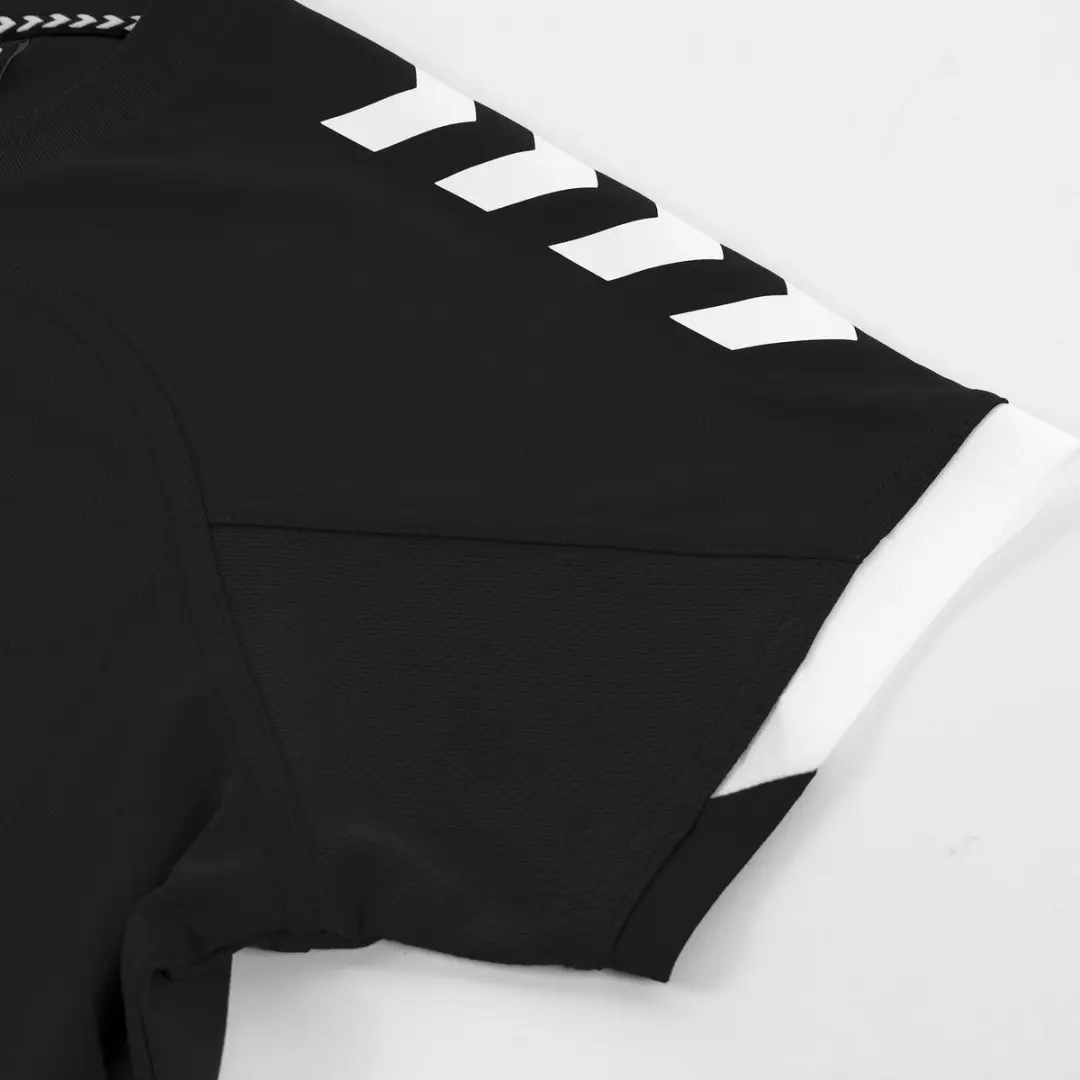 Hummel Fyn Shirt Dames Korte Mouw - Zwart/Wit S - afbeelding 6 van 6
