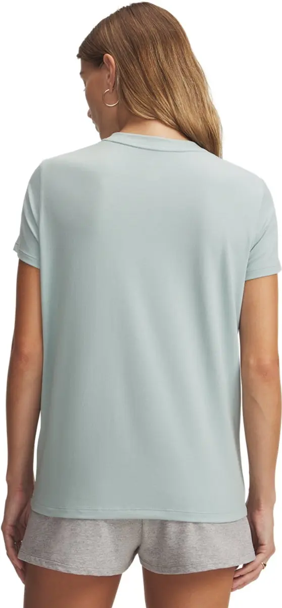 Under Armour HG Armour Comp SS-BLU Heren Sportshirt - Navy/Wit