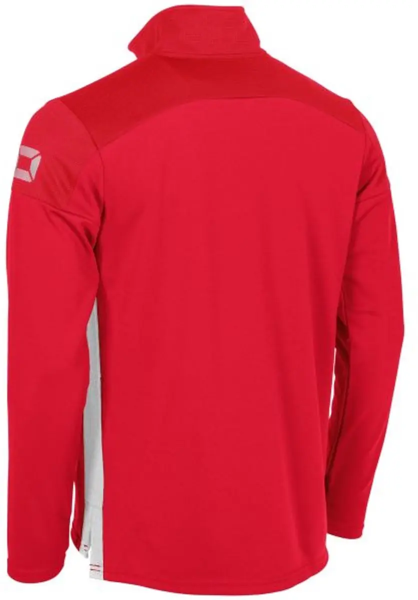 Stanno Pride 1/4 Zip Top - Rood/Wit - Maat L