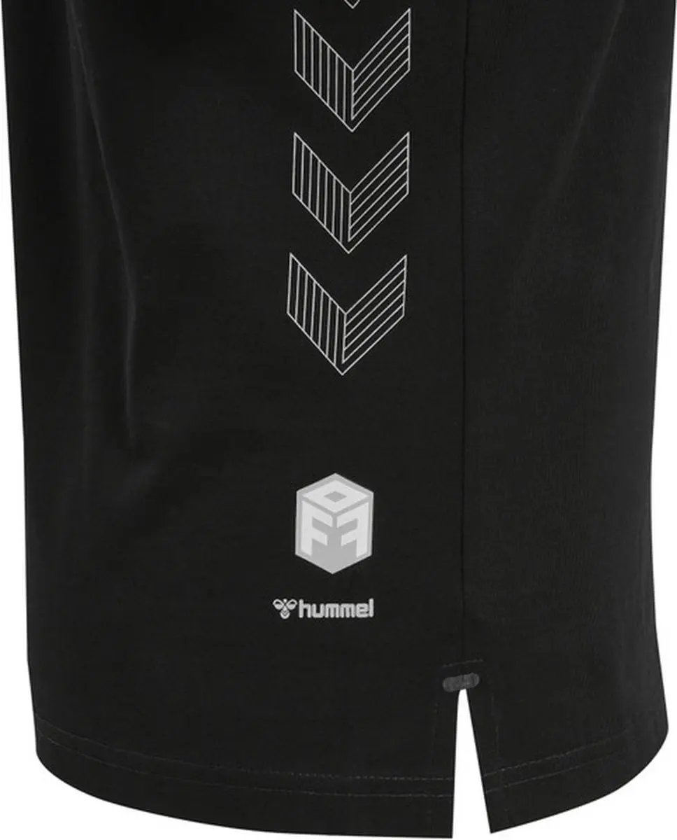 Hummel Move Grid Cotton T-Shirt Dames - XL - Zwart