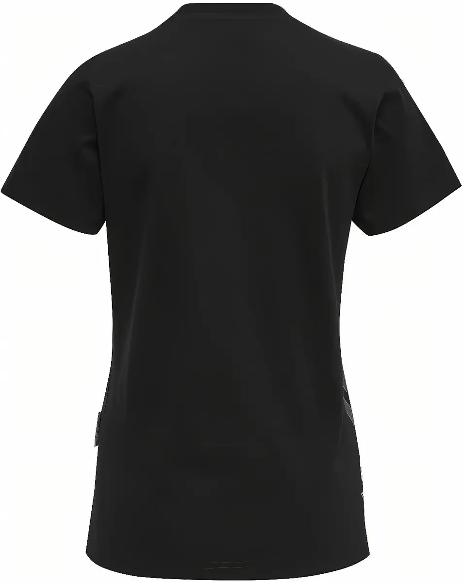 Hummel Move Grid Cotton T-Shirt Dames - XL - Zwart