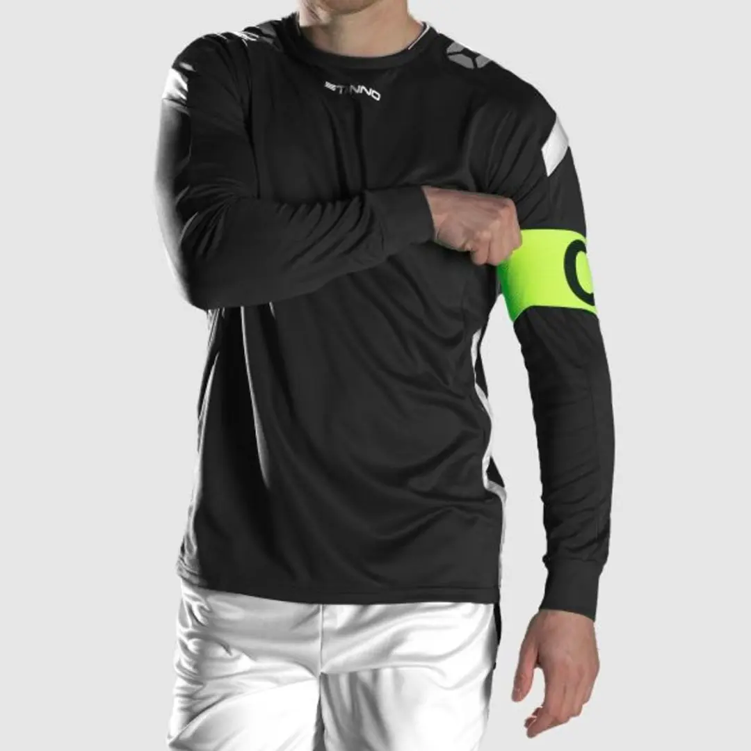 Stanno Drive Match Shirt LS - Maat 140 - Zwart/Wit