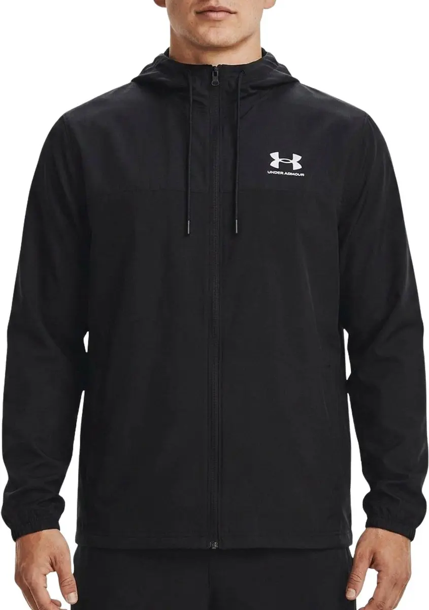 Under Armour UA Rival Wvn Windbreaker Heren - Zwart/Wit - XXL