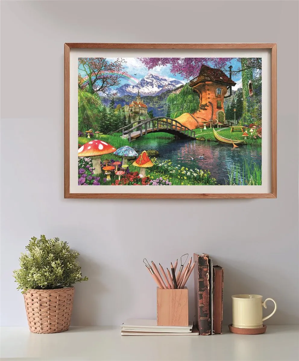 Clementoni Het Oude Schoenhuis Puzzel 500 Stuks - Multikleur - afbeelding 6 van 6