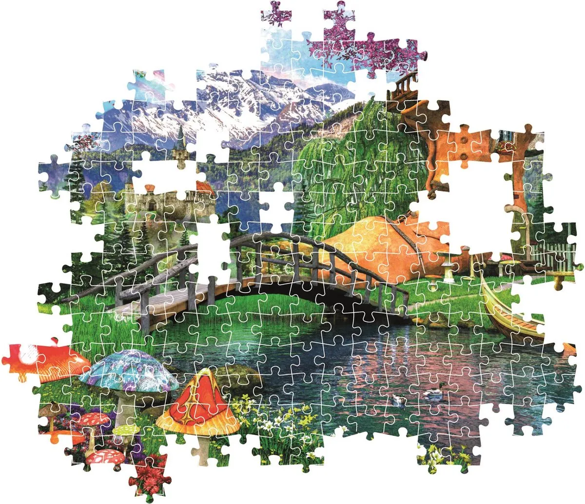 Clementoni Het Oude Schoenhuis Puzzel 500 Stuks - Multikleur