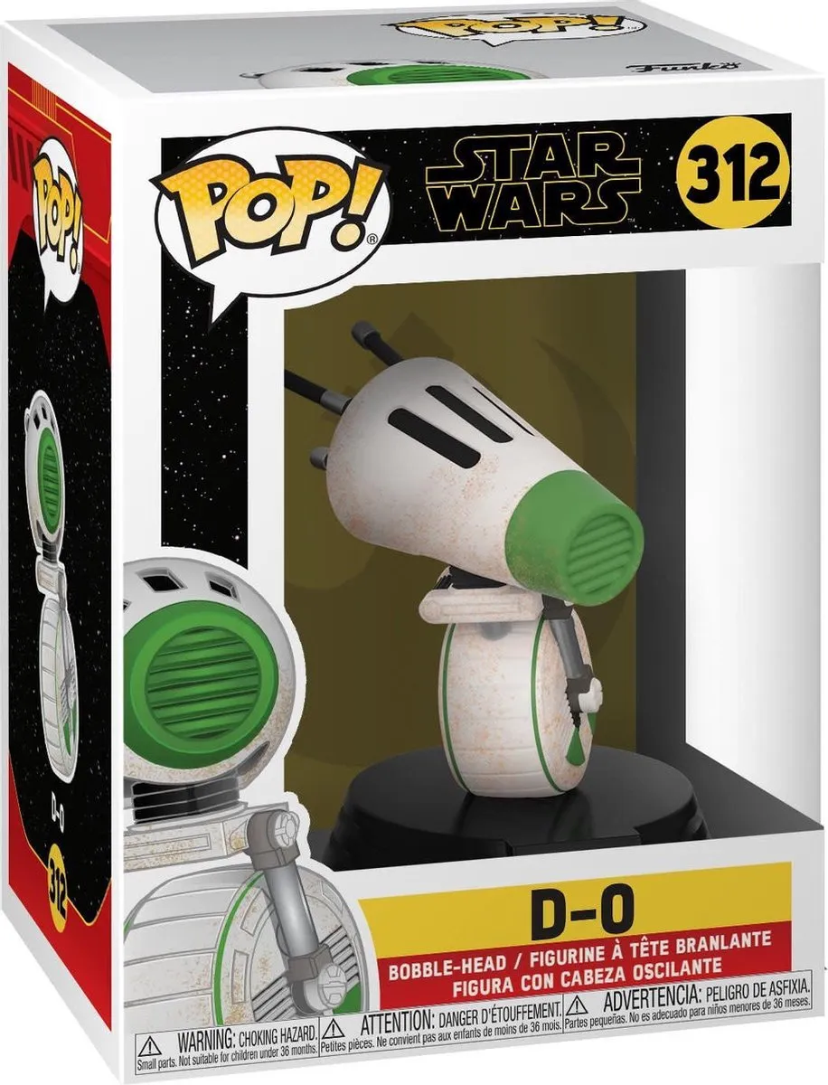 Funko Pop! Star Wars D-0 FUN43091 - Multi