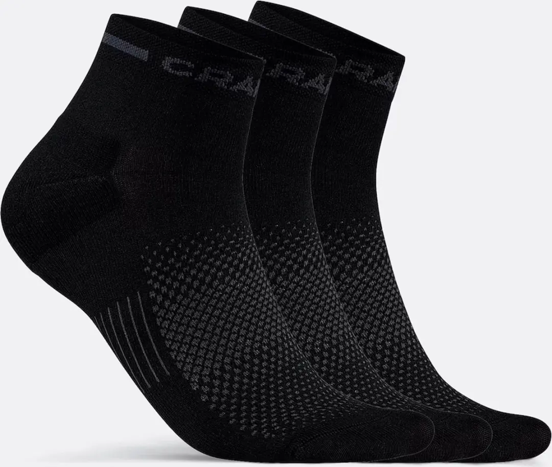 Craft Active Mid Sok 3-pack - Wit - afbeelding 6 van 6