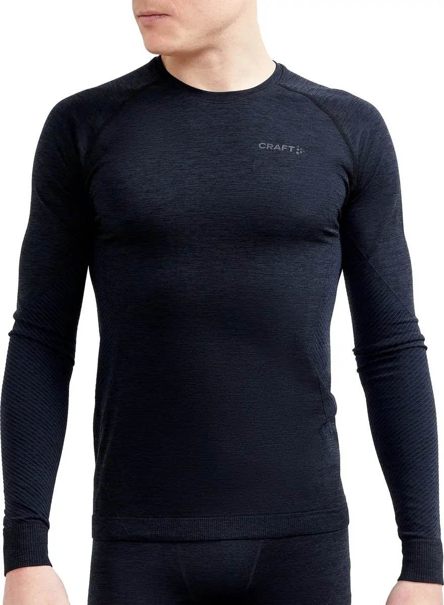 Craft Core Dry Active Comfort LS M Heren Thermoshirt - Zwart