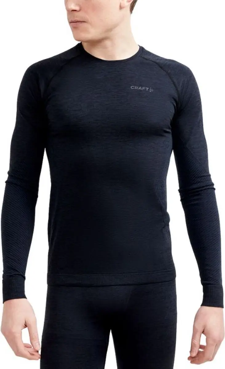 Craft Core Dry Active Comfort LS M Heren Thermoshirt - Zwart - afbeelding 6 van 6