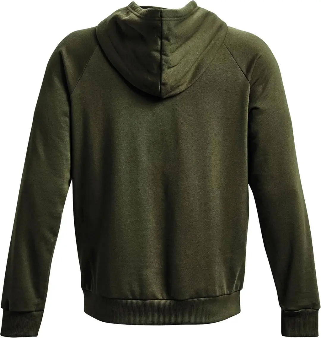 Under Armour UA Rival Fleece Hoodie Heren - Groen/Wit