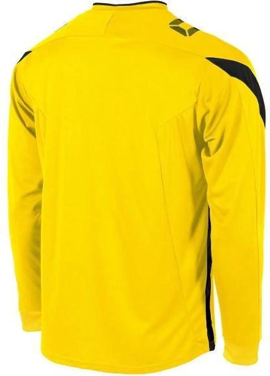 Stanno Drive Match Shirt LS - Maat M - Geel/Zwart - afbeelding 6 van 6