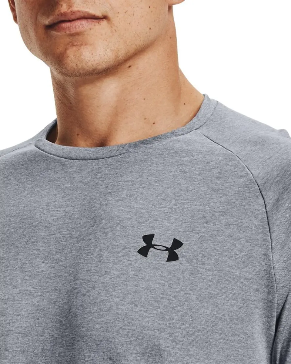Under Armour UA Tech 2.0 SS Tee - Steel Light Heather - Zwart