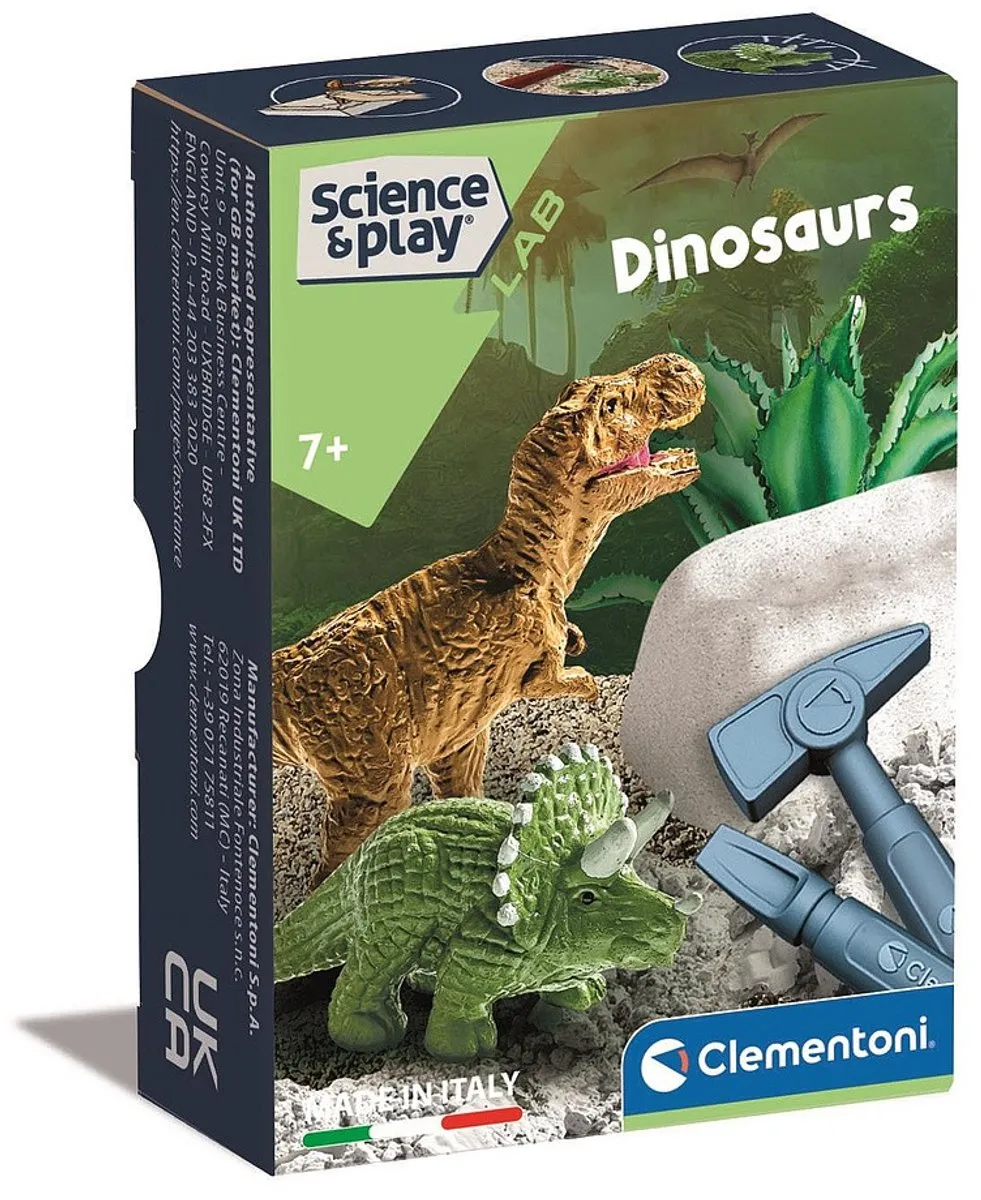 Clementoni Speelset Dinosaur Science Mini Explorer