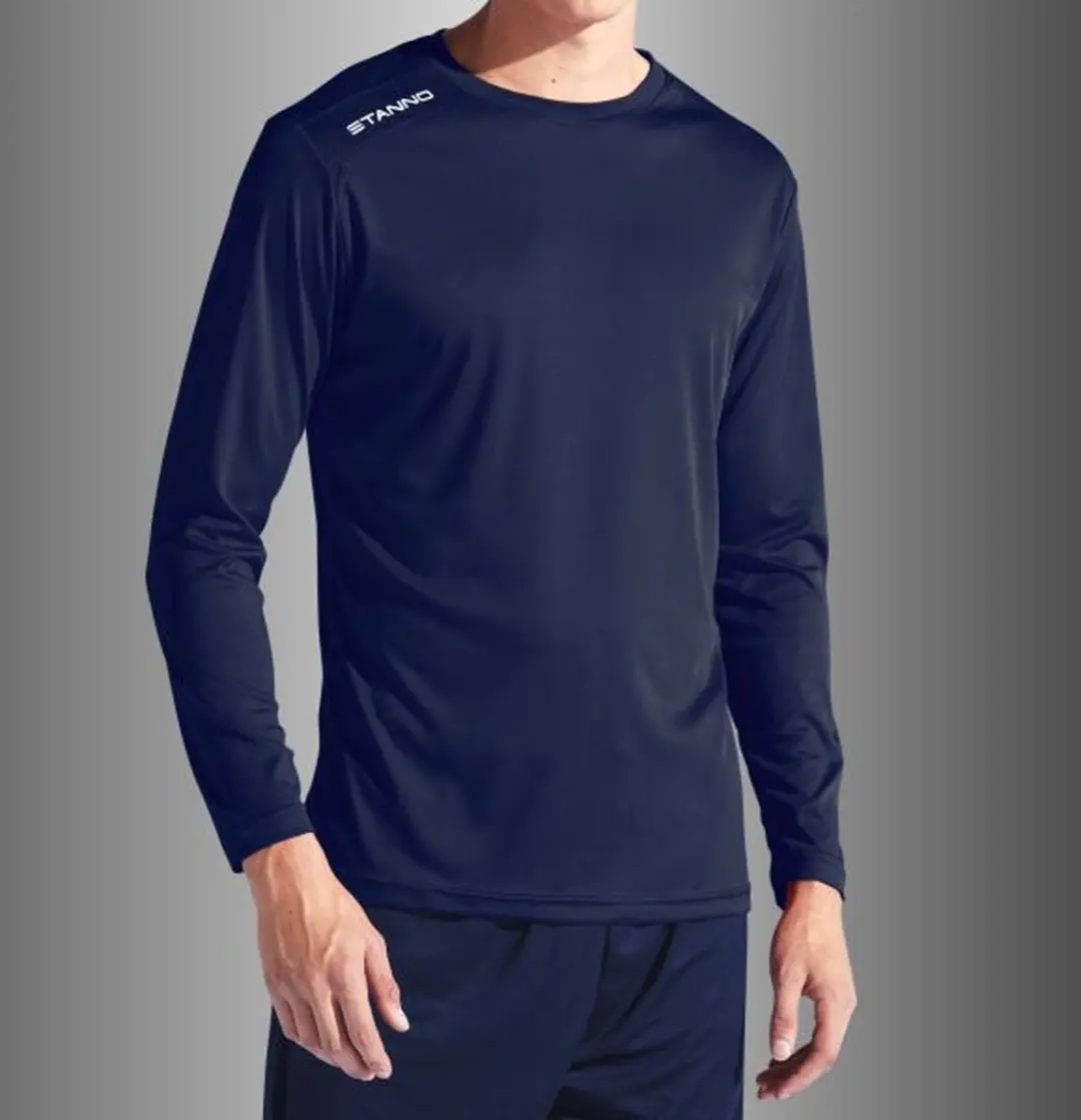 Stanno Field Longsleeve Shirt - Navy S