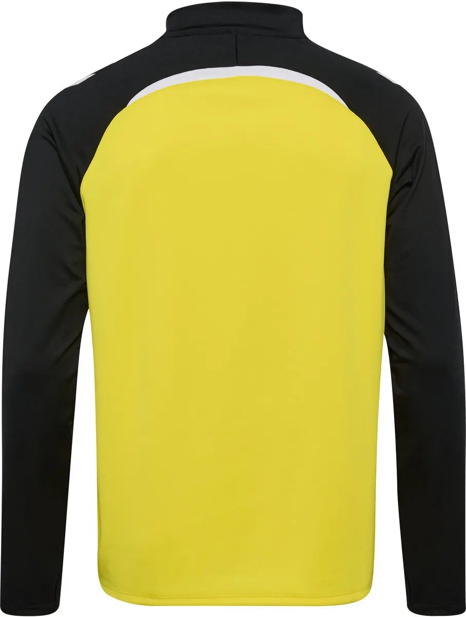 Hummel Hmllead 2.0 Half Zip T-shirt Lange mouwen M - Blazing Yellow/Black