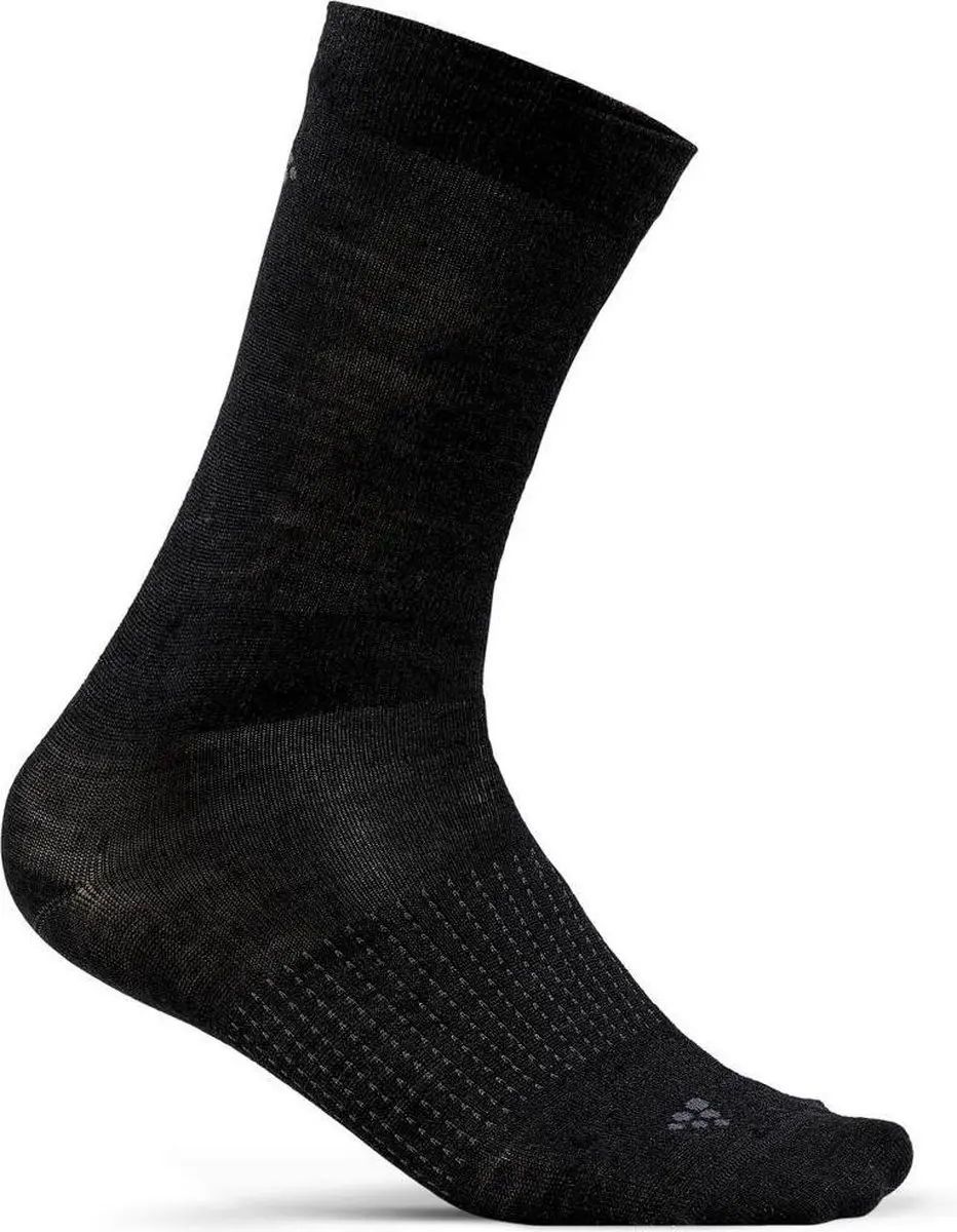 Craft Wool Liner Sock 1907903-999000 - Ski Sokken - 34-36