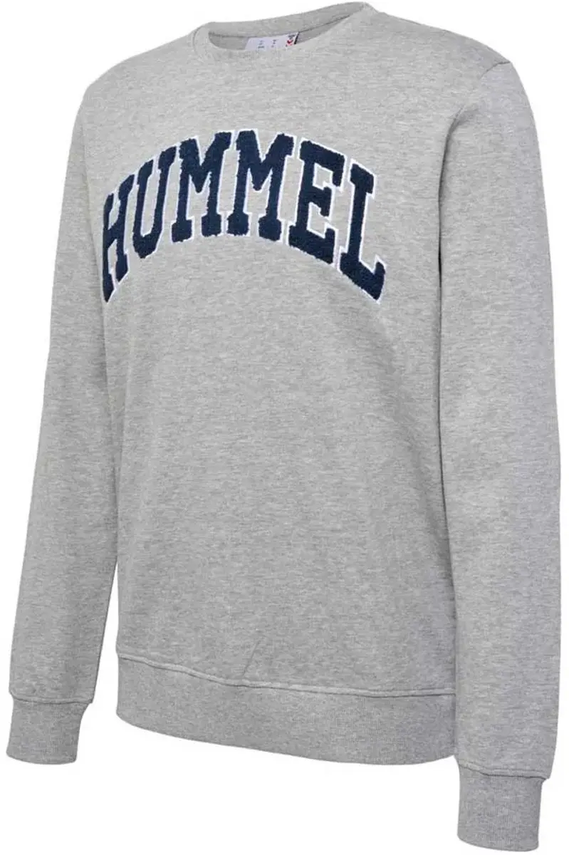 Hummel Bill Sweatshirt - Grijs Melange - M S - afbeelding 6 van 6