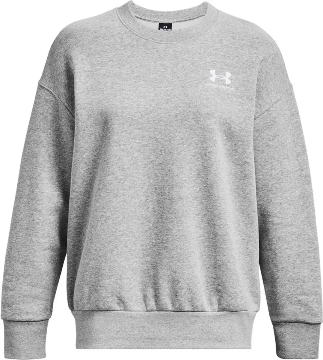 Under Armour Essential Fleece Os Crew Sweatshirt - M - Grijs