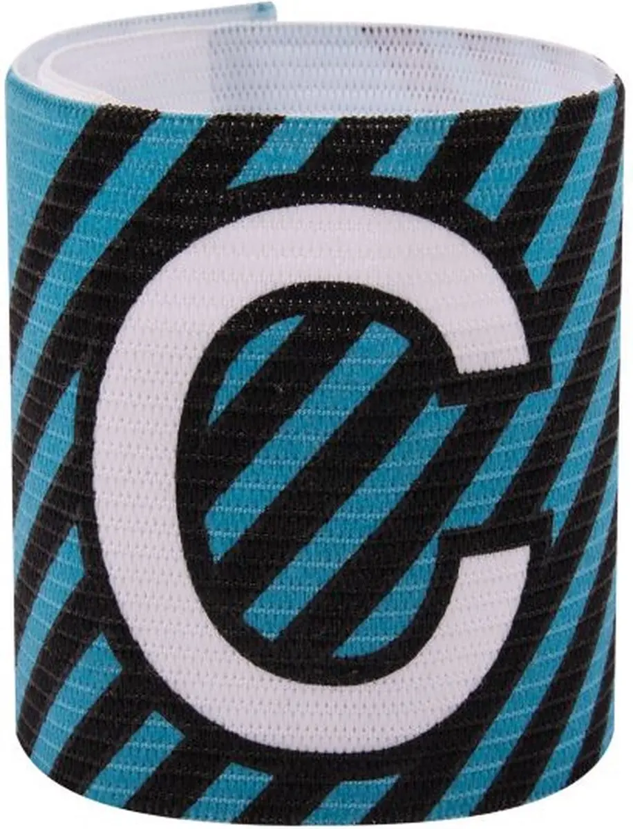 Stanno Aanvoerdersband Verstelbaar Senior - Blauw/Zwart