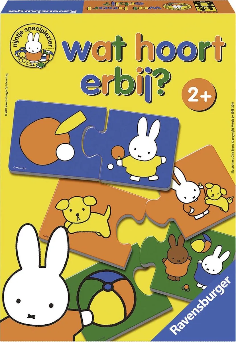 Ravensburger Nijntje Wat Hoort Erbij?