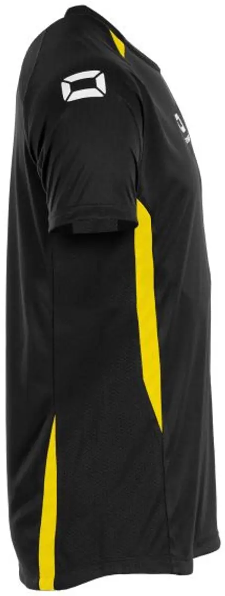 Stanno Stadio T-Shirt 152 - Zwart/Geel - afbeelding 6 van 6