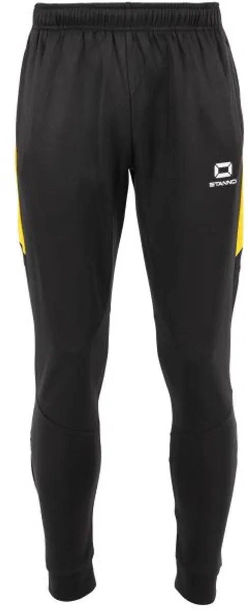 Stanno Bolt Pants Sportbroek S - Zwart/Geel