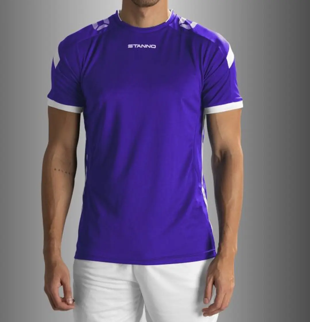 Stanno Drive Match Shirt - XL - Paars/Wit
