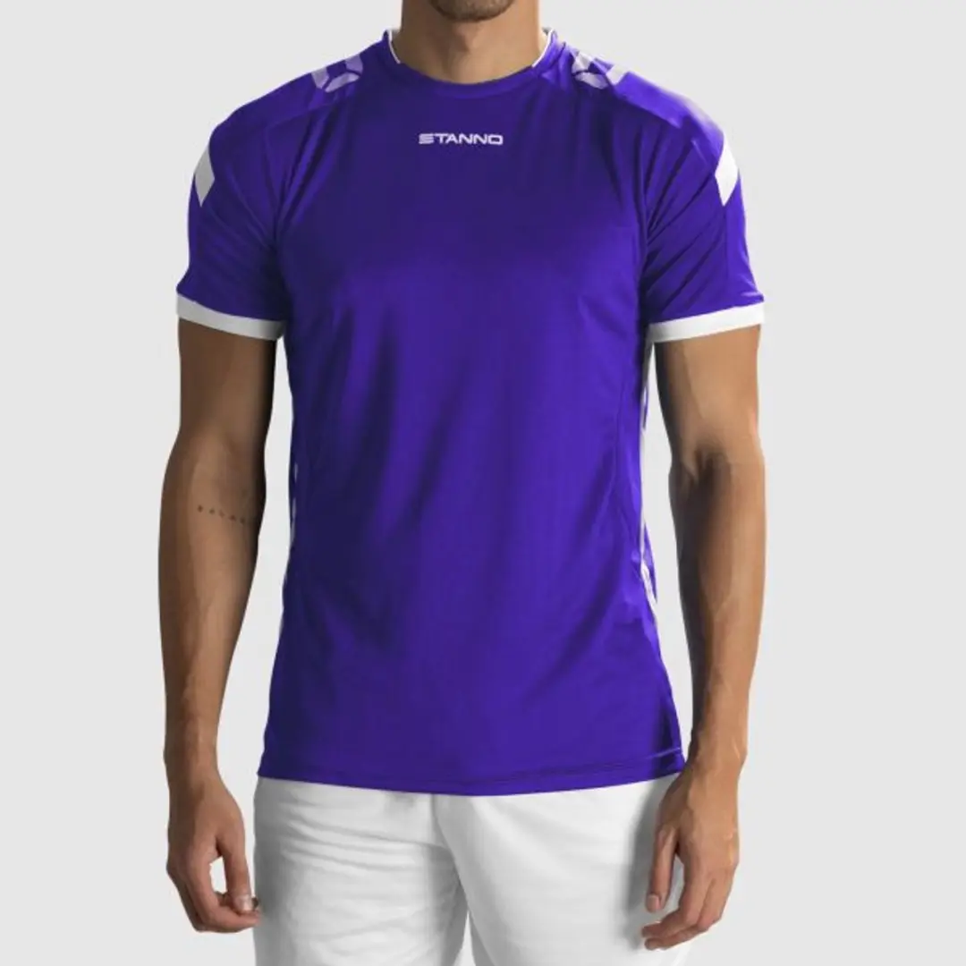 Stanno Drive Match Shirt - XL - Paars/Wit
