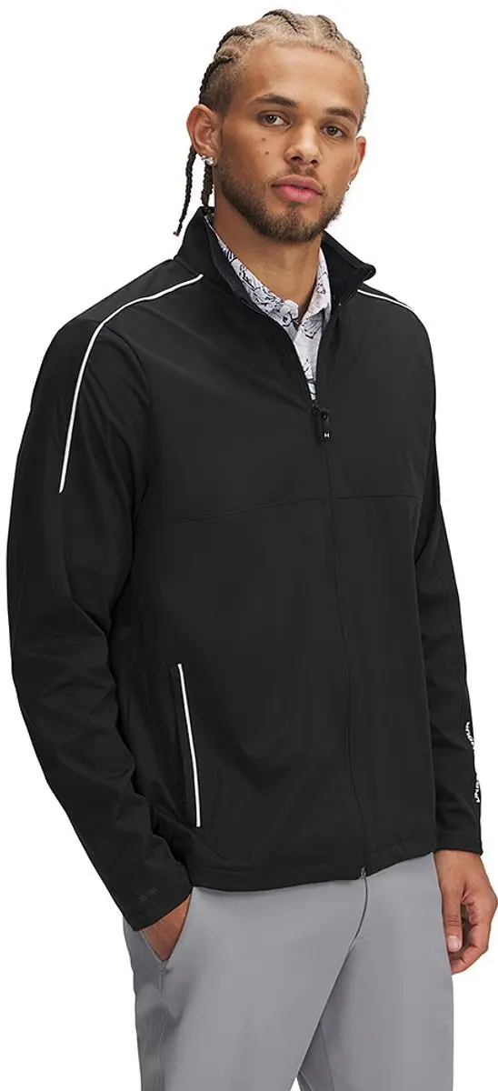 Under Armour UA Drive Wind Full Zip - XXL - Zwart