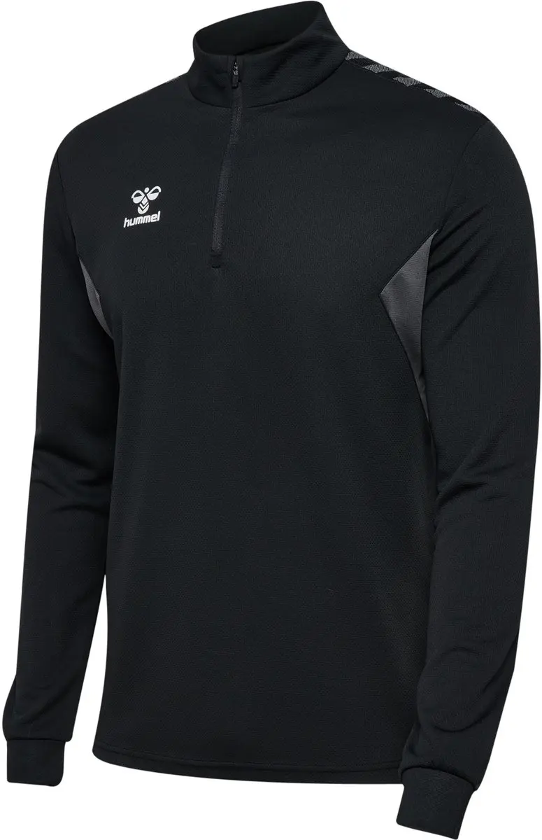 Hummel Hmlauthentic Half Zip 219973 Sweater - S - Zwart