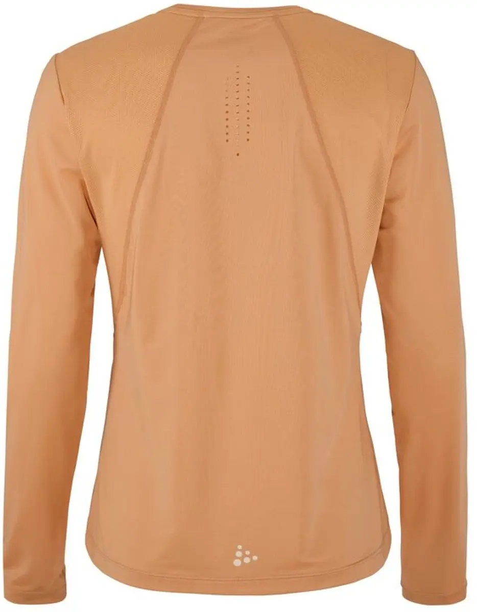 Craft ADV Essence LS Tee 2 Dames Sportshirt - M - Flint