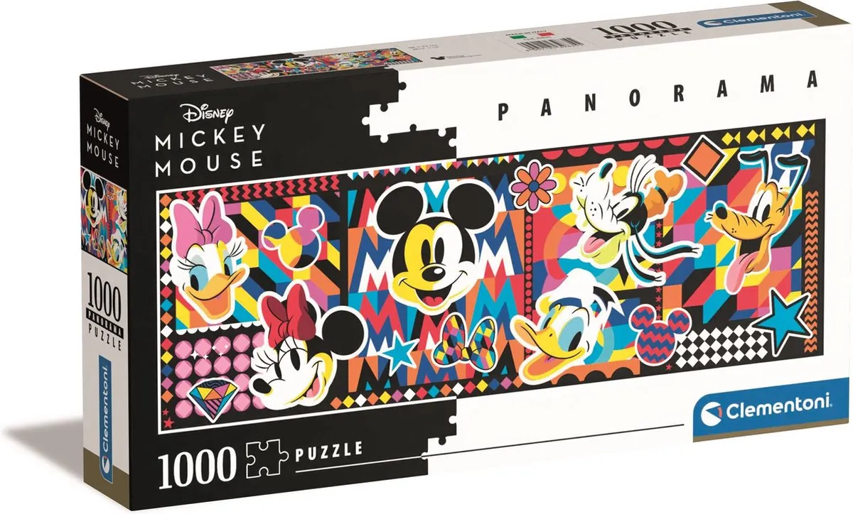 Clementoni Disney Panorama Puzzel 1000 Stuks