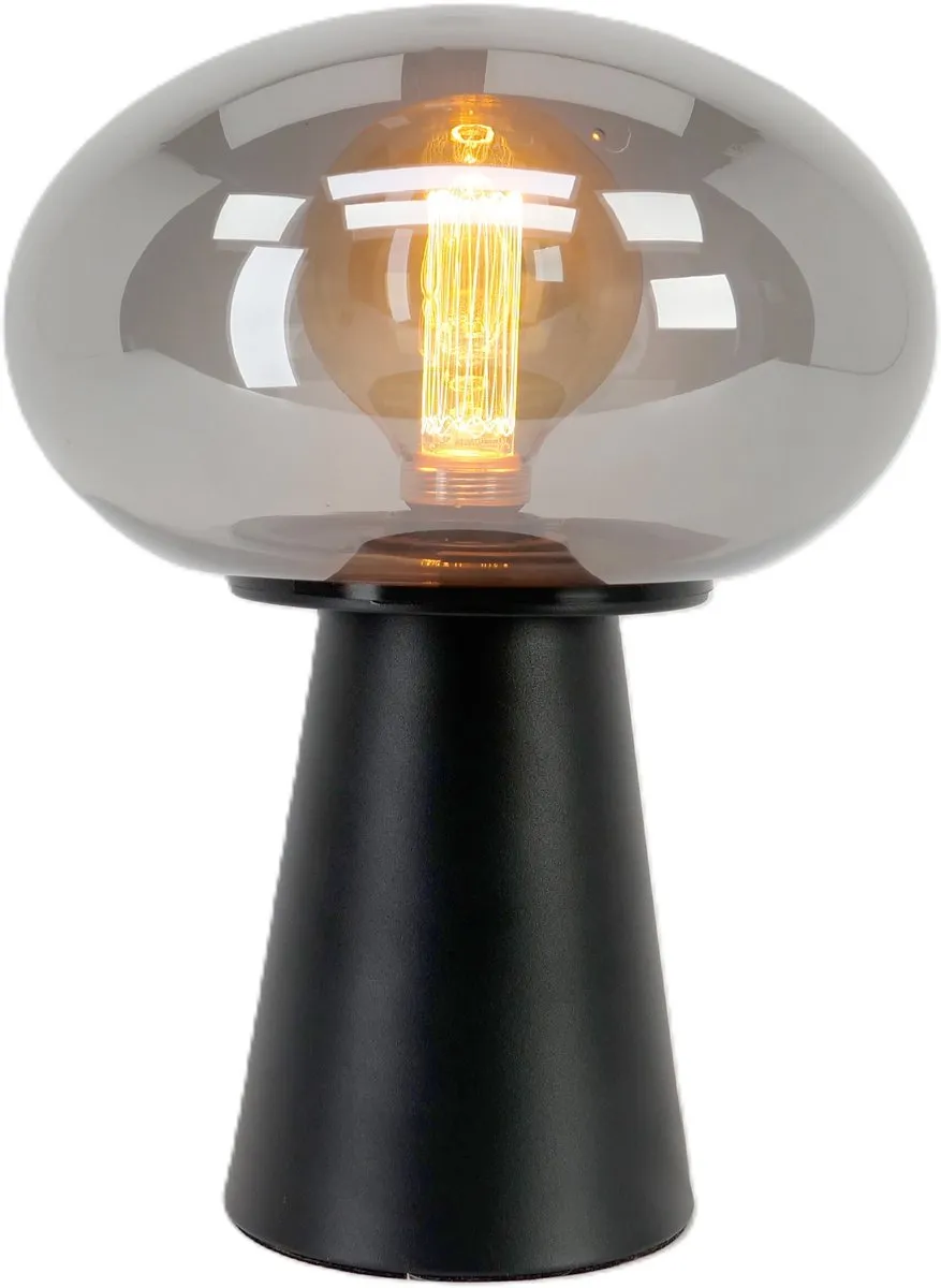 Eglo Madonnina Tafellamp E27 - 32,5 cm - Zwart/Grijs Ombre