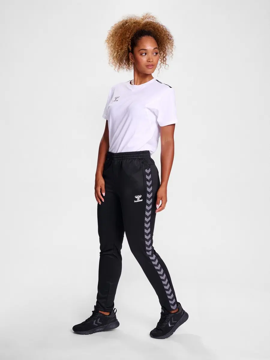 Hummel Hmlauthentic Micro Pants Woman Joggingbroek - M - Zwart - afbeelding 6 van 6