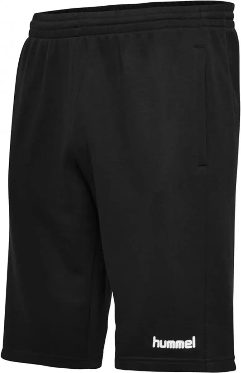 Hummel Go Cotton Heren Short XL - Zwart/Wit