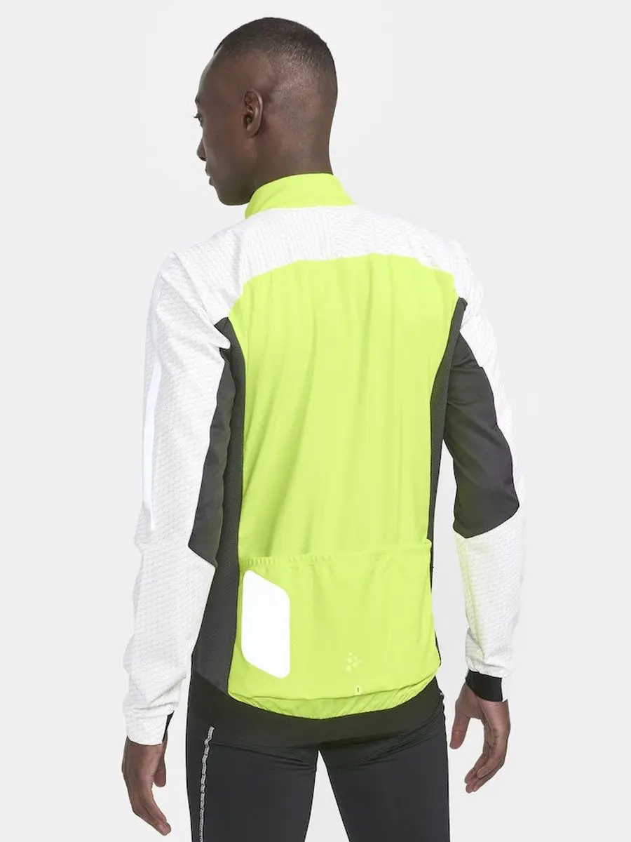 Craft ADV Bike Subz Lumen Jacket M - Fluo Wit - XL