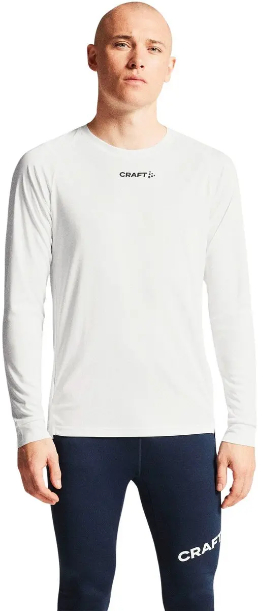 Craft Rush 2.0 LS Shirt Heren - Maat S - Wit