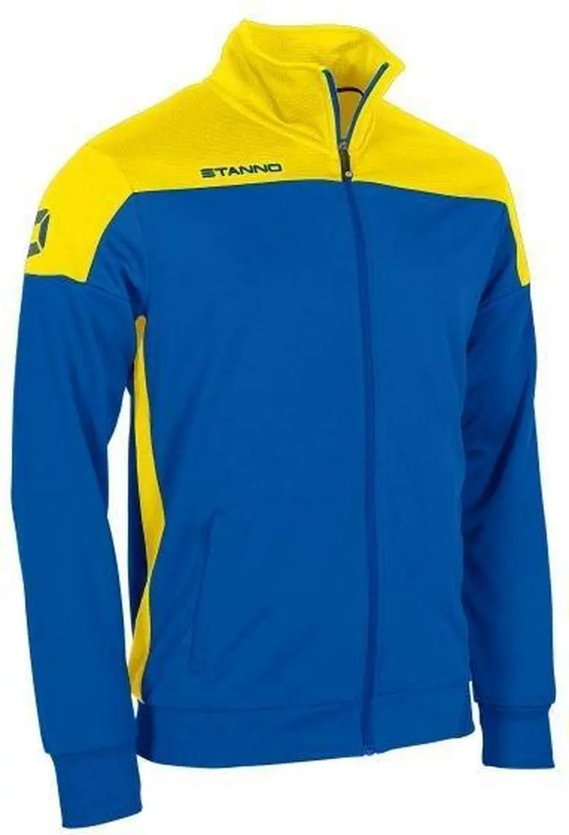 Stanno Pride Full Zip Jack - M - Blauw/Geel - afbeelding 6 van 6