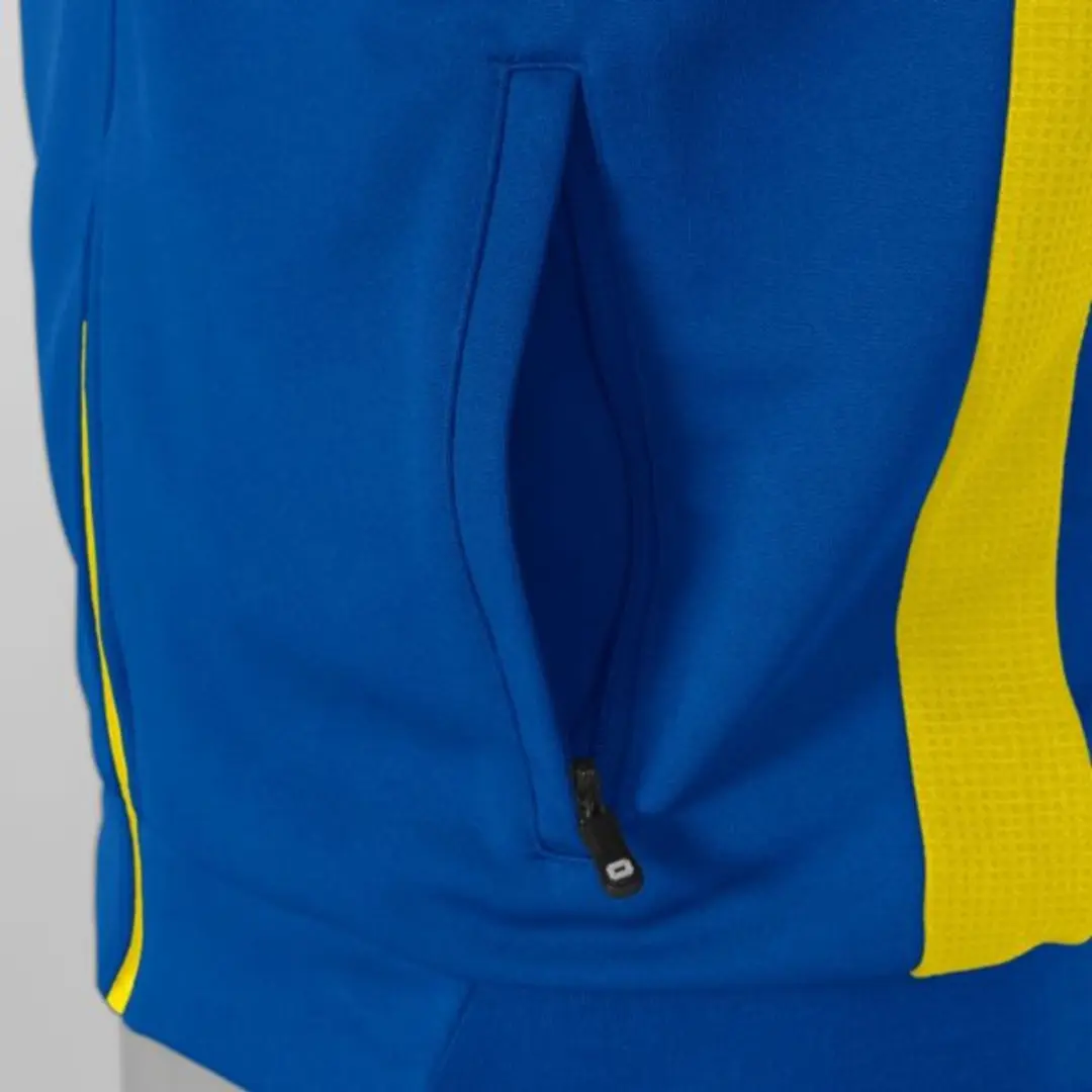 Stanno Pride Full Zip Jack - M - Blauw/Geel