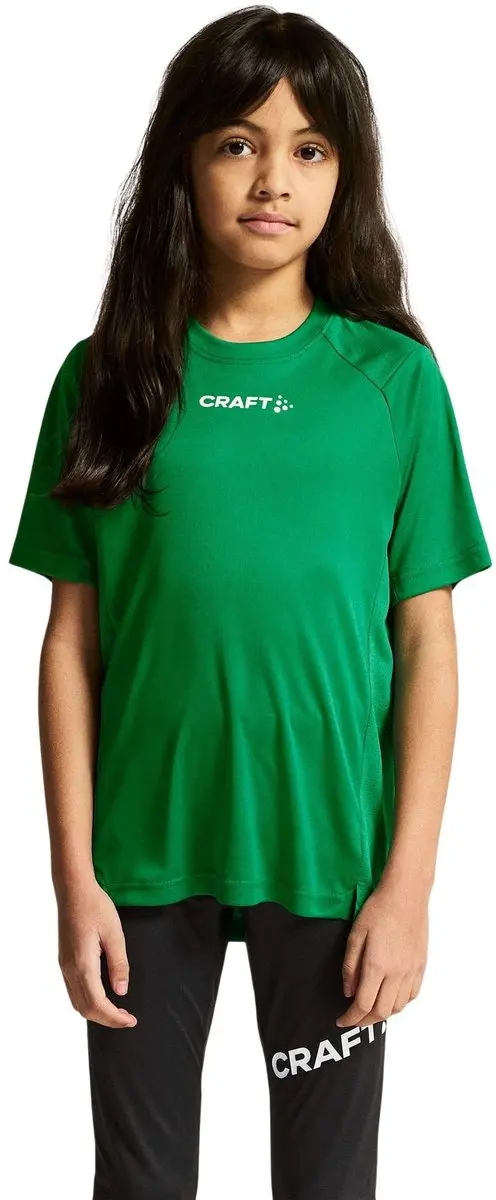 Craft Rush 2.0 Shirt Junior - Maat 134 - Groen