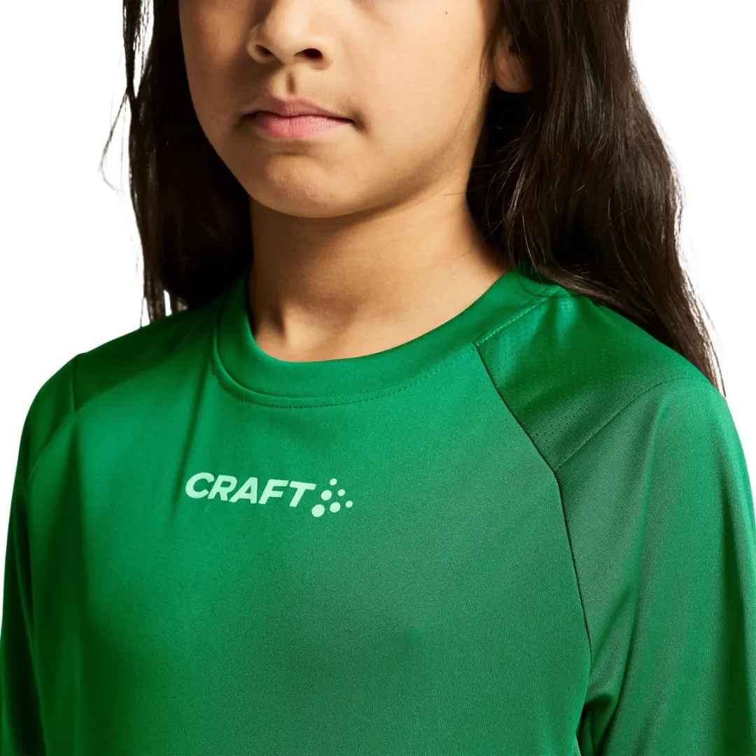Craft Rush 2.0 Shirt Junior - Maat 134 - Groen