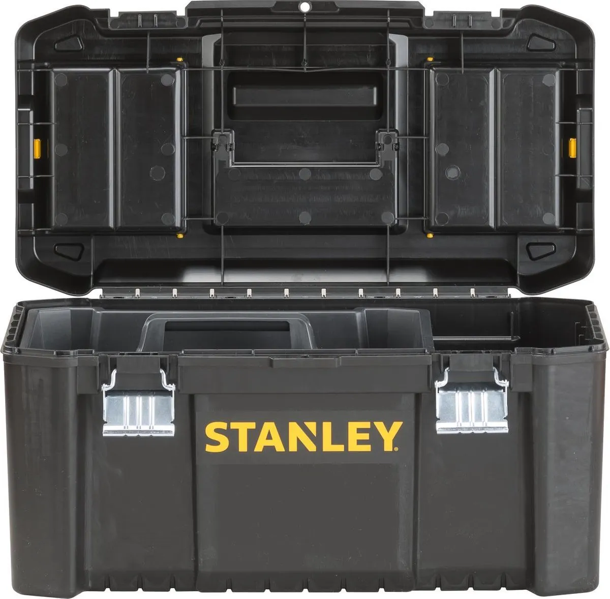 Stanley Essential Gereedschapskoffer 19" - 2-delig - Zwart/Geel