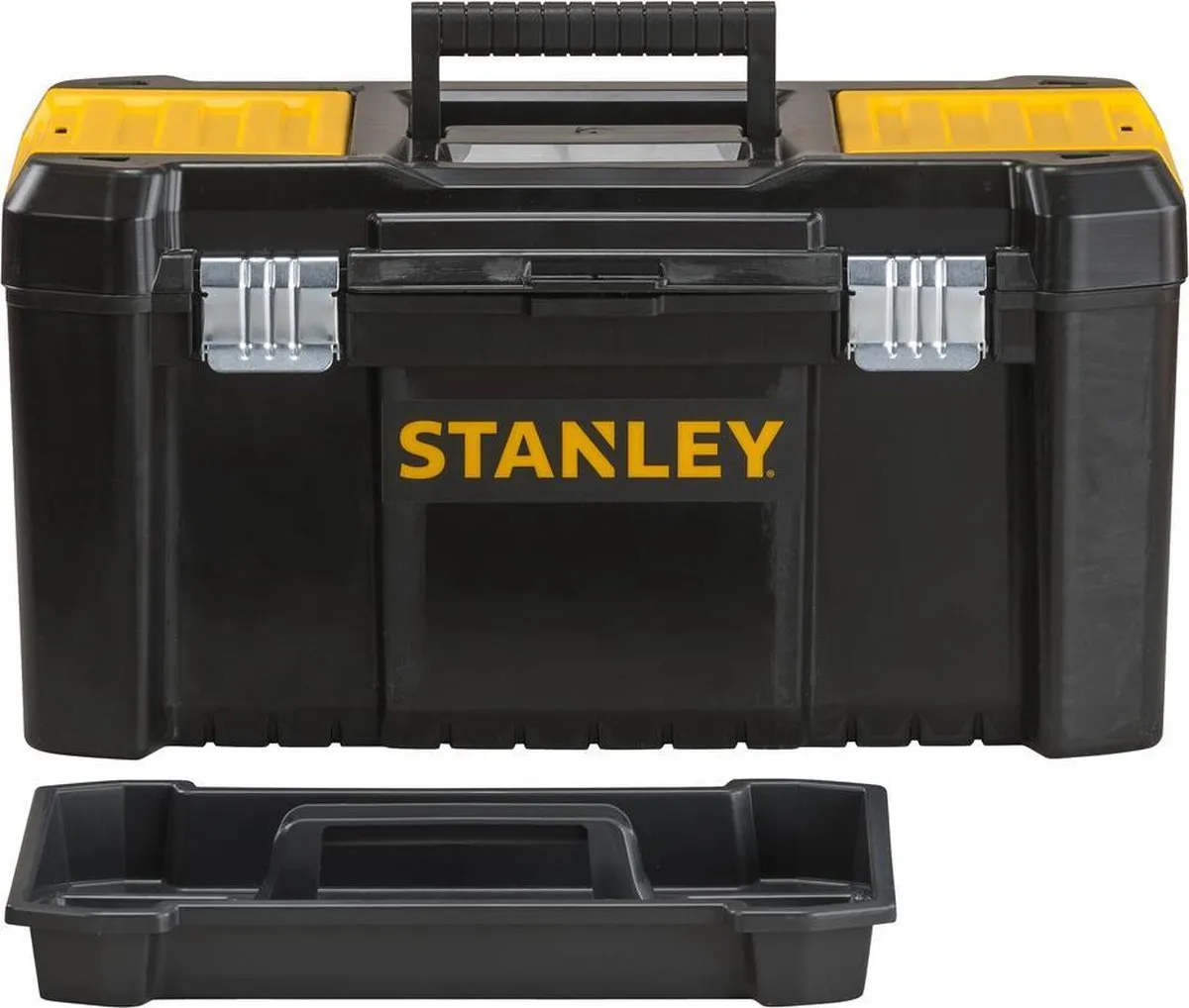 Stanley Essential Gereedschapskoffer 19" - 2-delig - Zwart/Geel