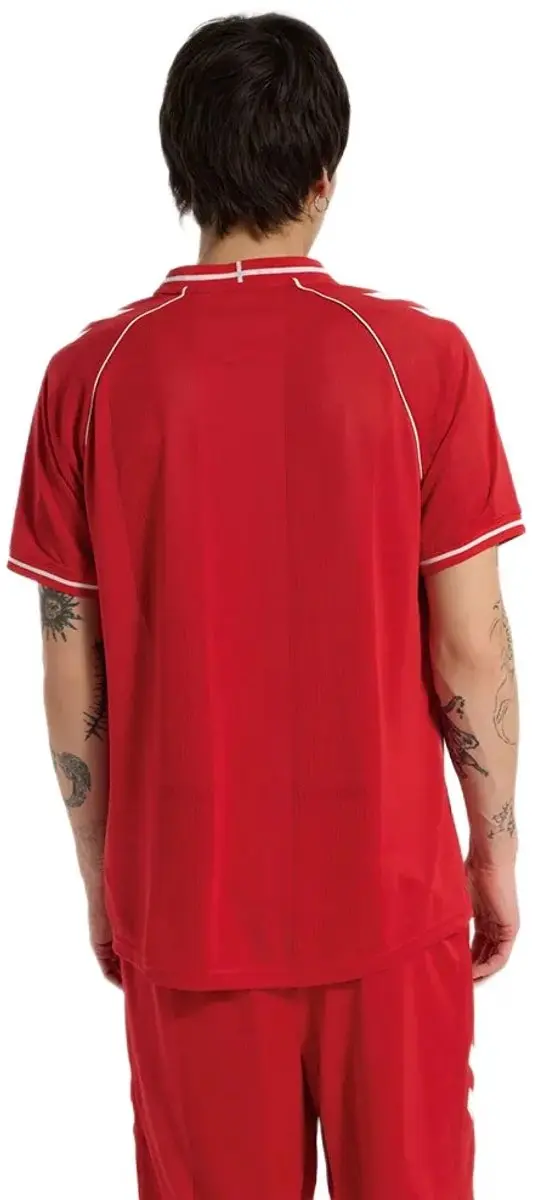 hummel Thuiswedstrijd Shirt Denemarken Coupe du Monde 2026 - S - Tangorood