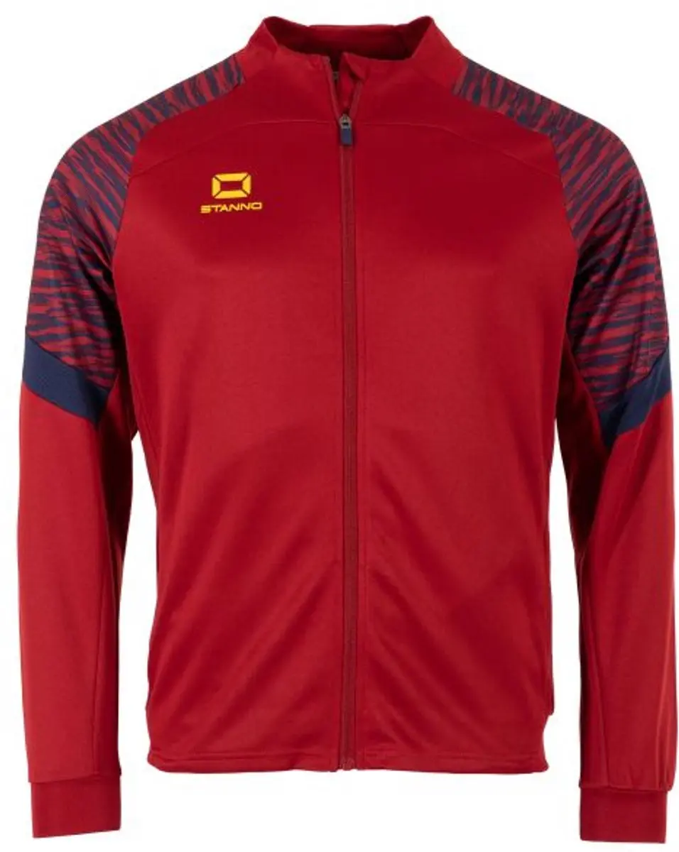 Stanno Bolt Full Zip Top 128 - Dark Rood/Navy