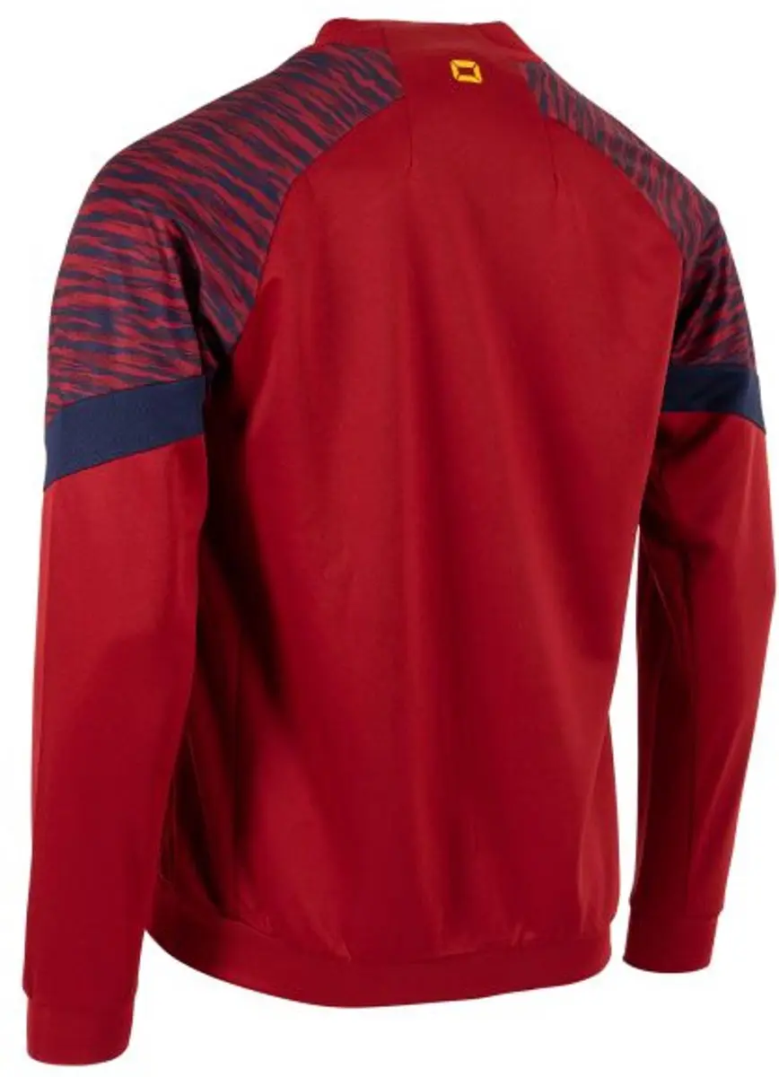 Stanno Bolt Full Zip Top 128 - Dark Rood/Navy
