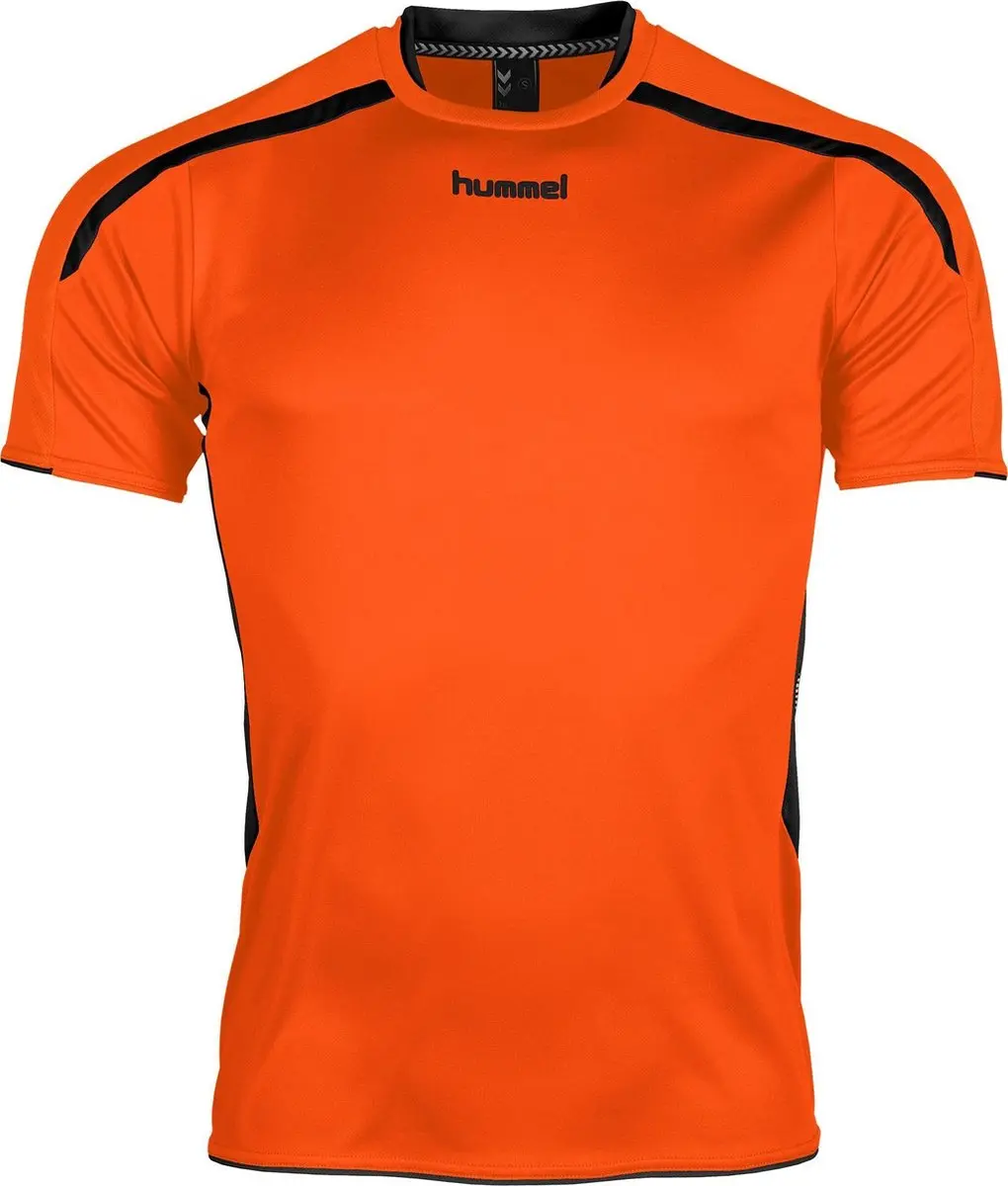 Hummel Preston S/S Sportshirt - 128 - Oranje