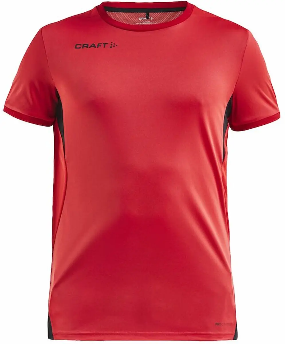 Craft Pro Control Impact SS Tee 1908228 - Bright Red/Black - 3XL